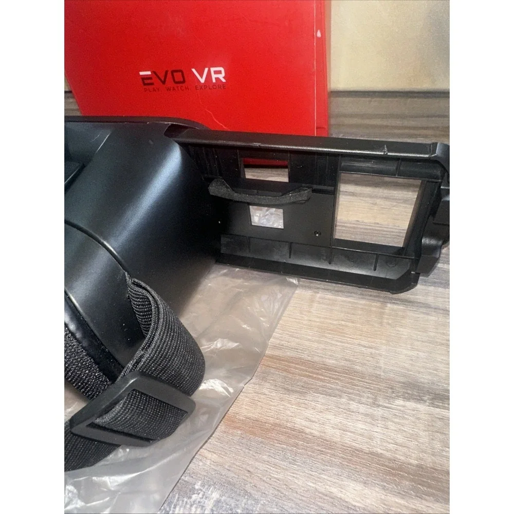 EVO VR Virtual Reality Headset for Smart Phone with Box Tested Working